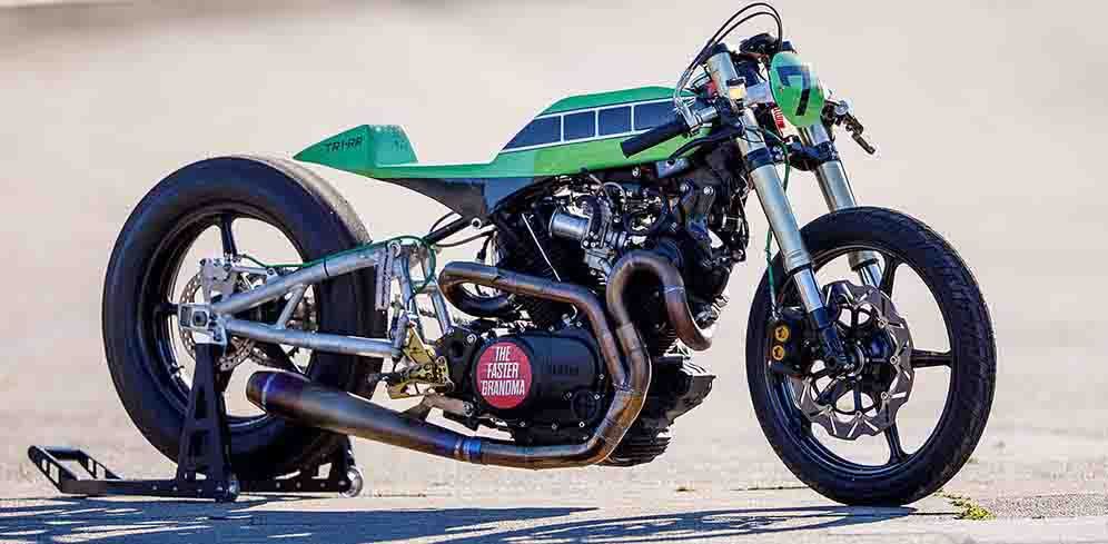 Khusus Balap Nih Bro! Yamaha TR1 Drag Bike